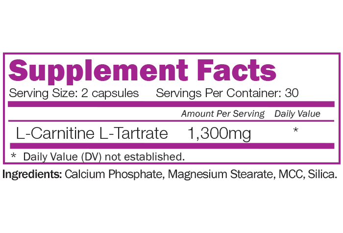 L-CARNITINE TARTRATE - with Carnitine Amino Acid
