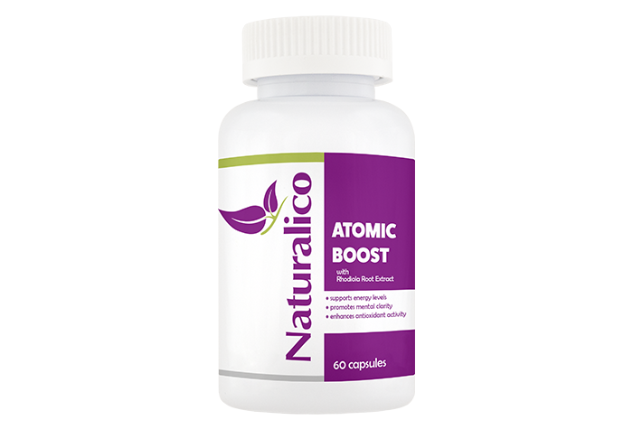 ATOMIC BOOST - with Rhodiola Root Extract