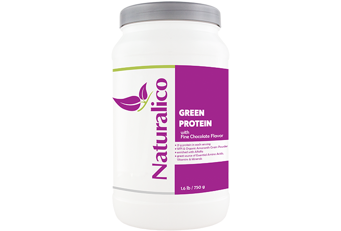 GREEN PROTEIN - with Fine Chocolate Flavor